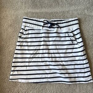 Helly Hansen | Striped Skirt | Size Small | Navy / white
